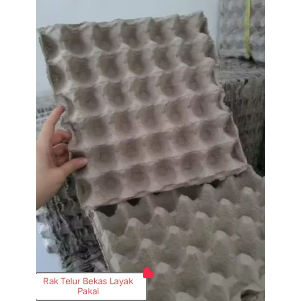 Rak Telur Karton / Tempat Telur Kardus (1pcs)