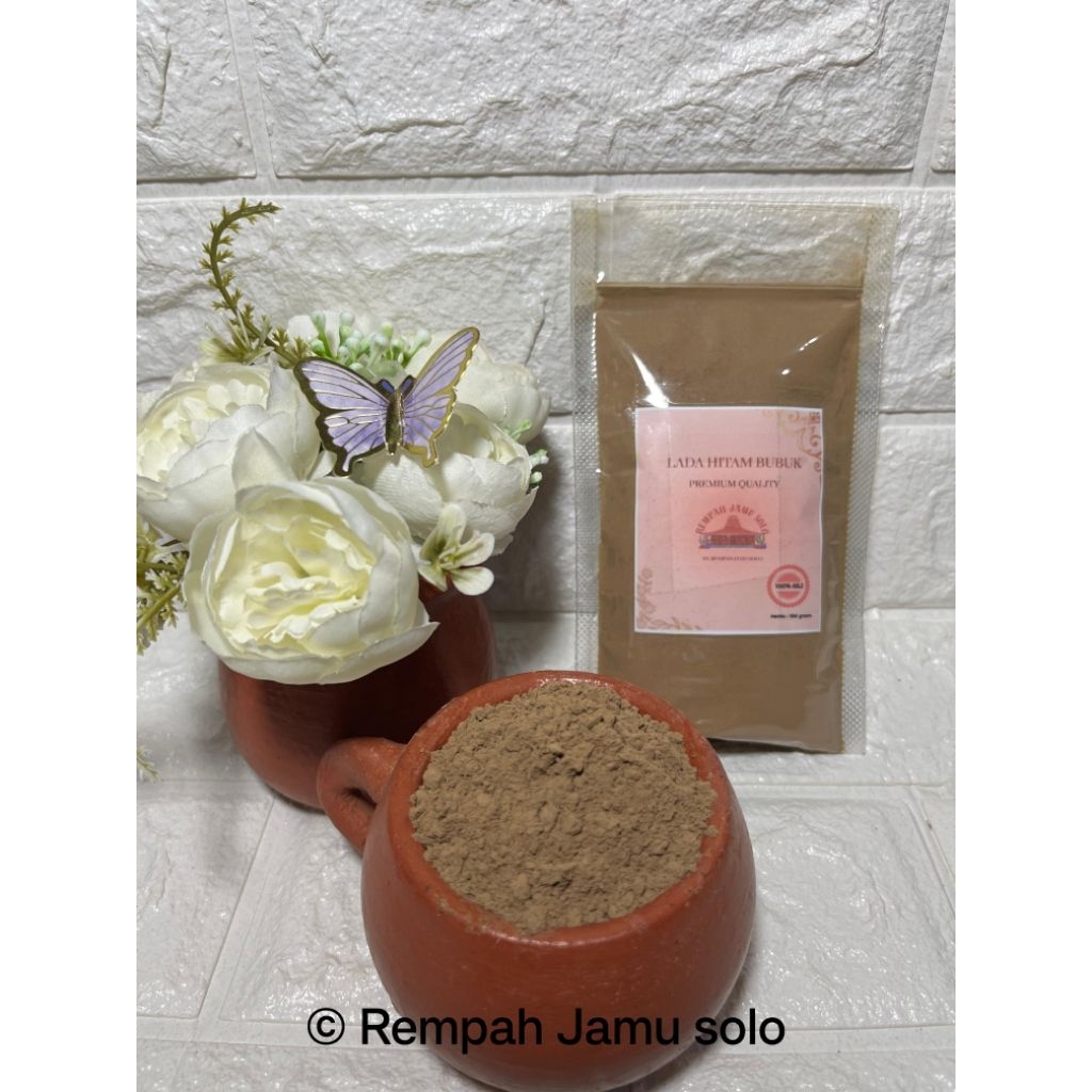 

LADA HITAM 100 % Ori-Bumbu Bubuk Halus kemasan 100 gram