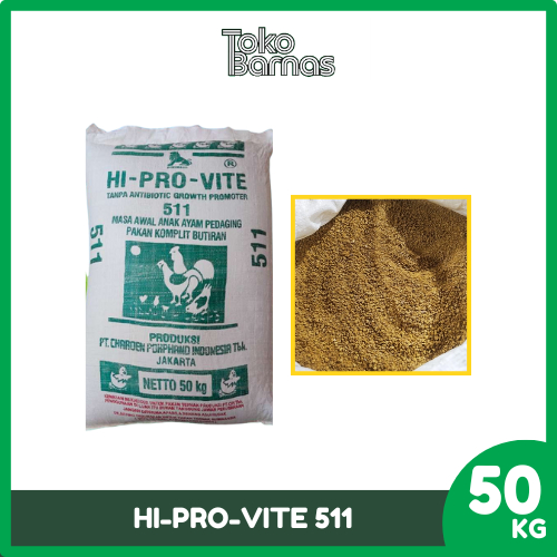 Hi-Pro-Vite 511 Pakan Anak Ayam Pedaging 50 KG