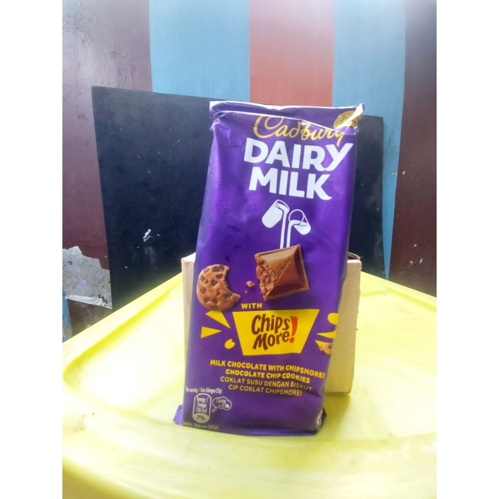 

Cadbury Dairy Milk Chips More 130gr Cadbury Chips More