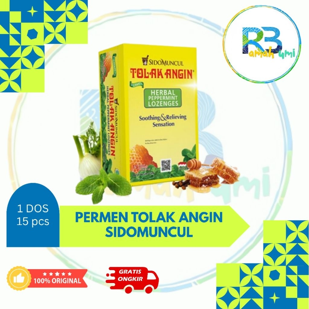 

Permen Tolak Angin 1 DOS / 15 PCS