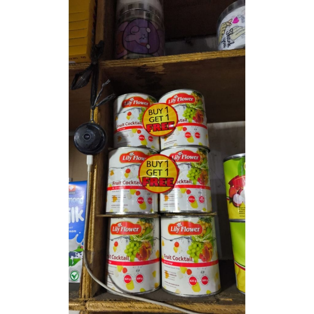 

[BUY 1 GET 1 FREE] FRUIT COCKTAIL LILY FLOWER 825gr X 2 // BUAH KALENG BELI 1 GRATIS 1
