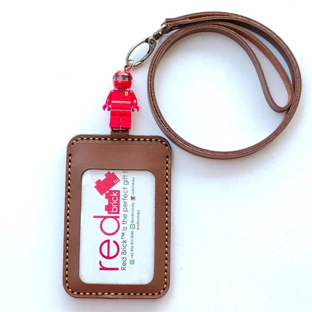 

LEGO Ferrari SF-24 F1 Driver Name Tag Genuine Leather