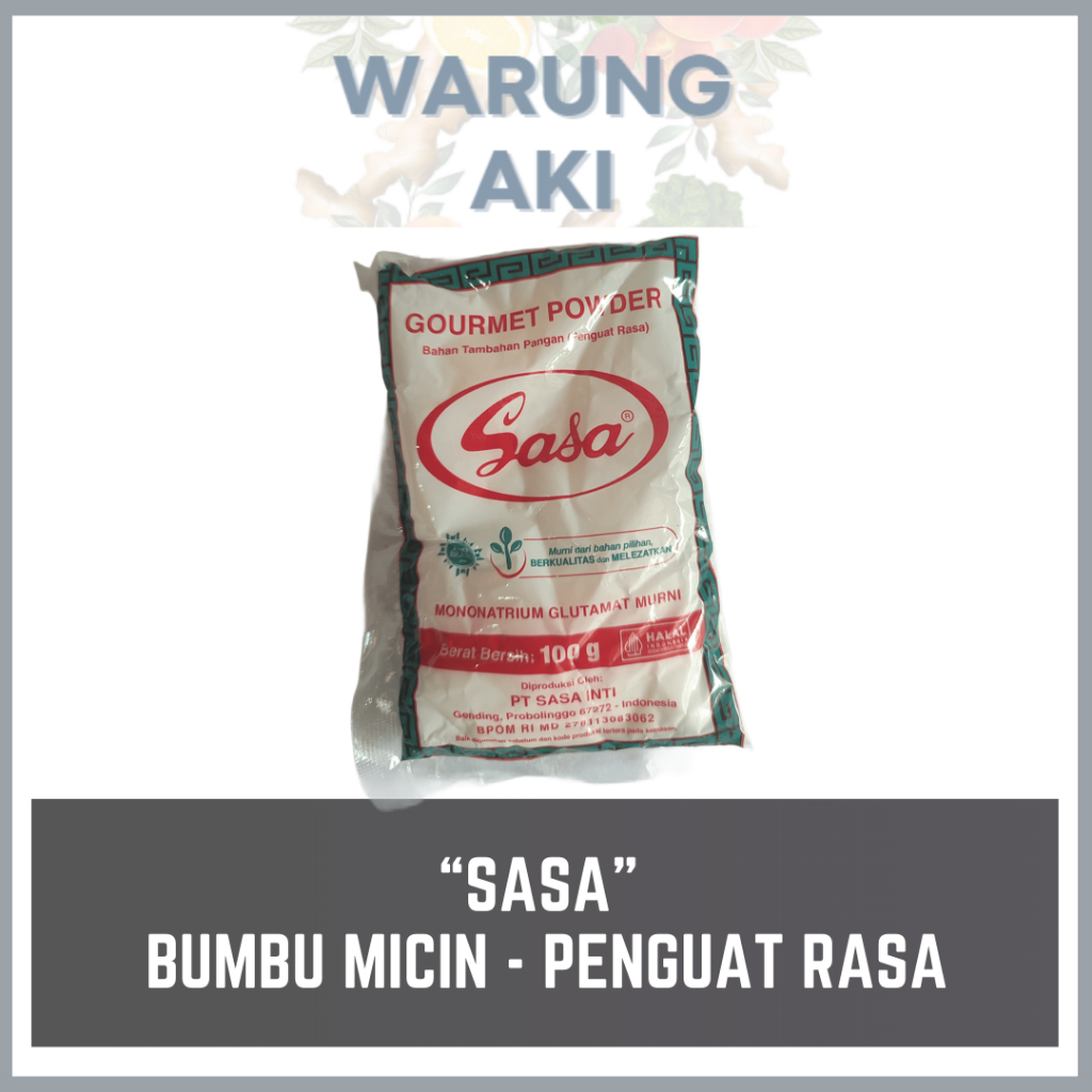 

Sasa Micin Penguat rasa - 100gr