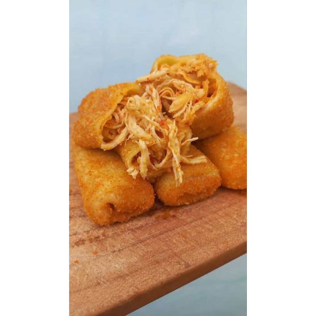 

RISOLES ISI AYAM SUWIR PEDAS / ORIGINAL