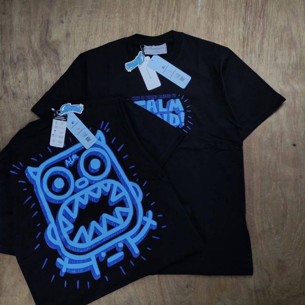 Kaos Tshirt Calmmind Owl Shine Monster Cotton Combed 24s Mirror Fulltag