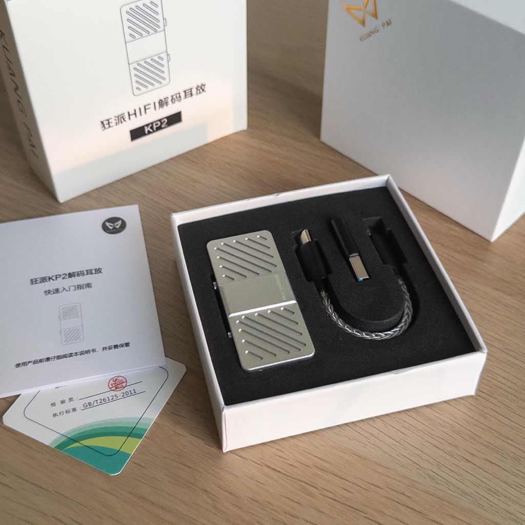 DAC Kuangpai KP2 Dual CS43198 + ESS9603 AMP with Power Port Type-C