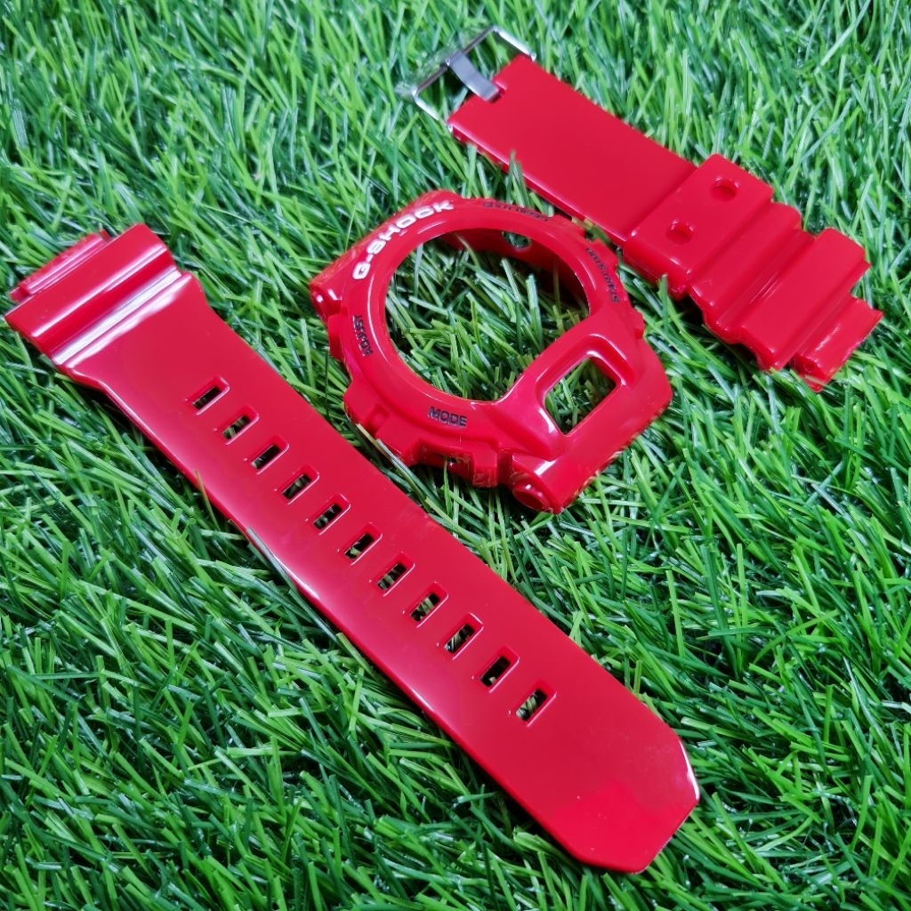 BNB BEZEL N STRAP GSHOCK G-SHOCK GDX6900 GDX-6900 RED GLOSSY