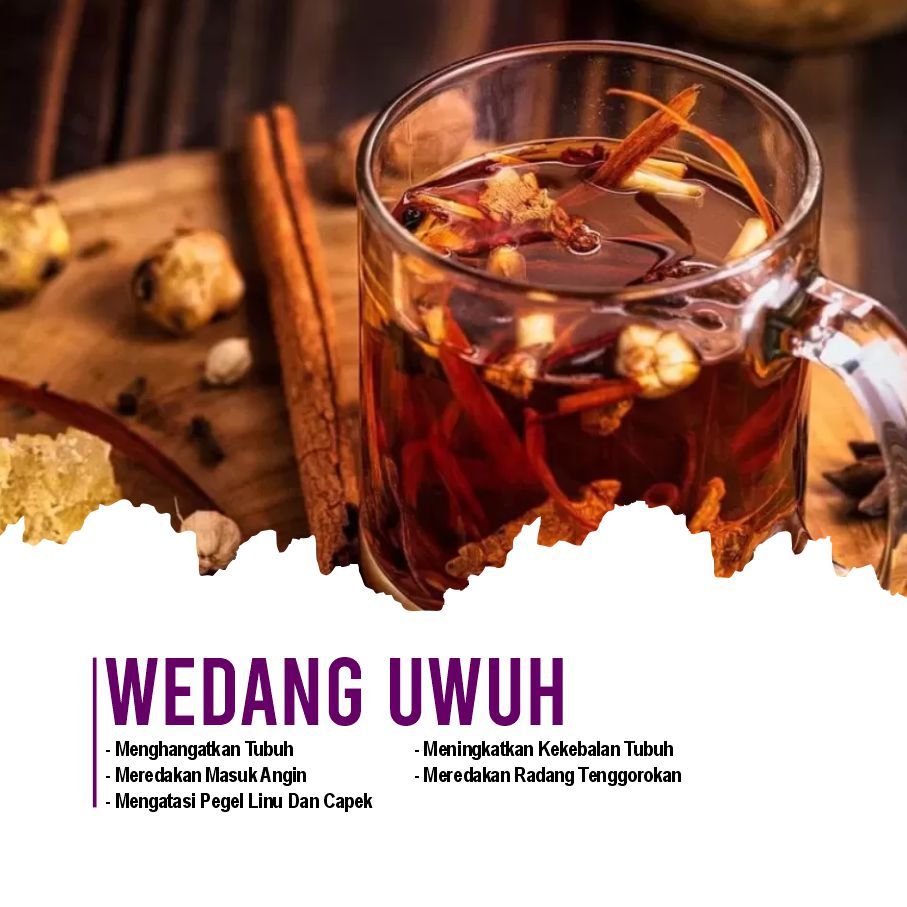 

WEDANG UWUH ISIAN 10 + GULA BATU FULL REMPAH