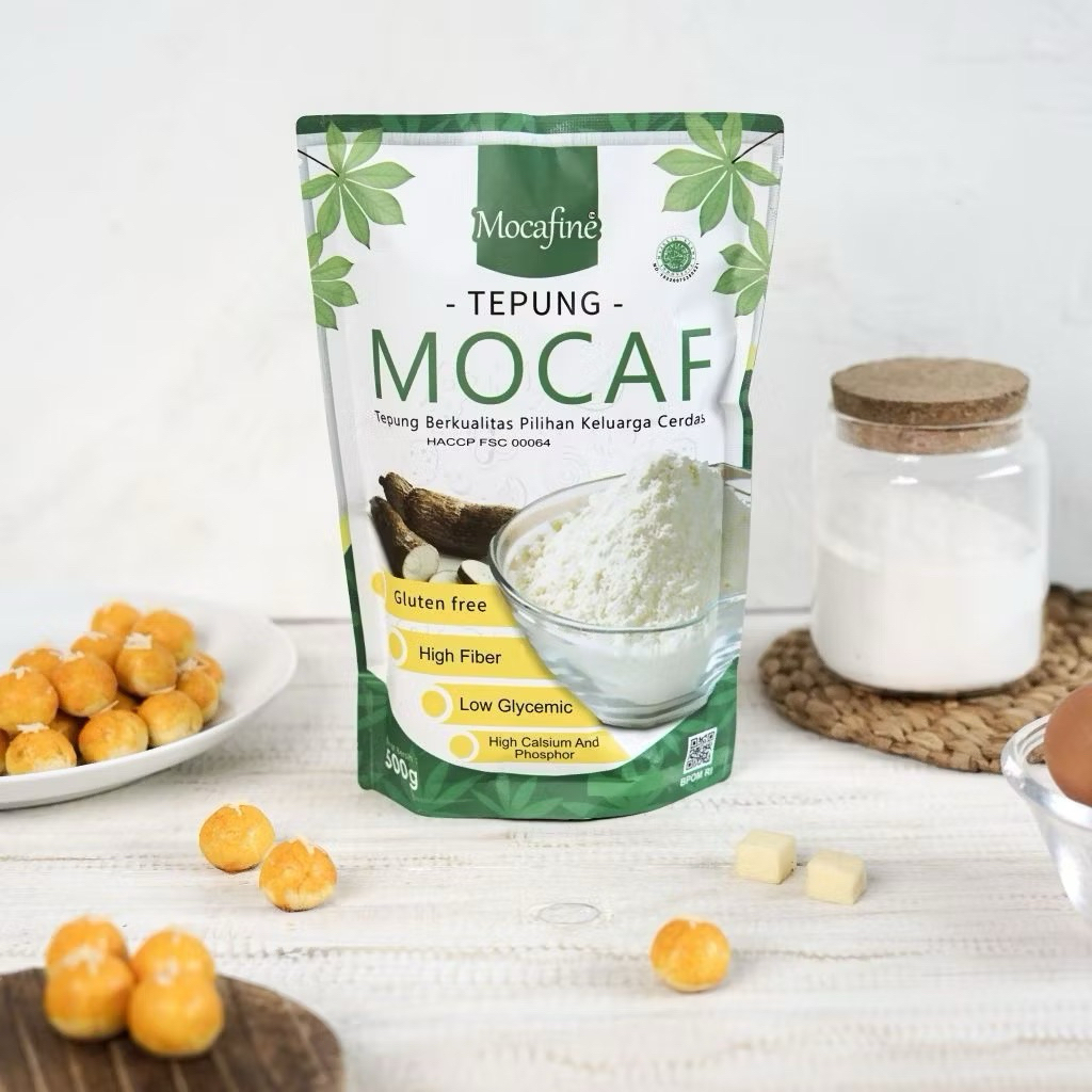

MOCAFINE - Tepung Mocaf - Bebas Gluten - 500 gram