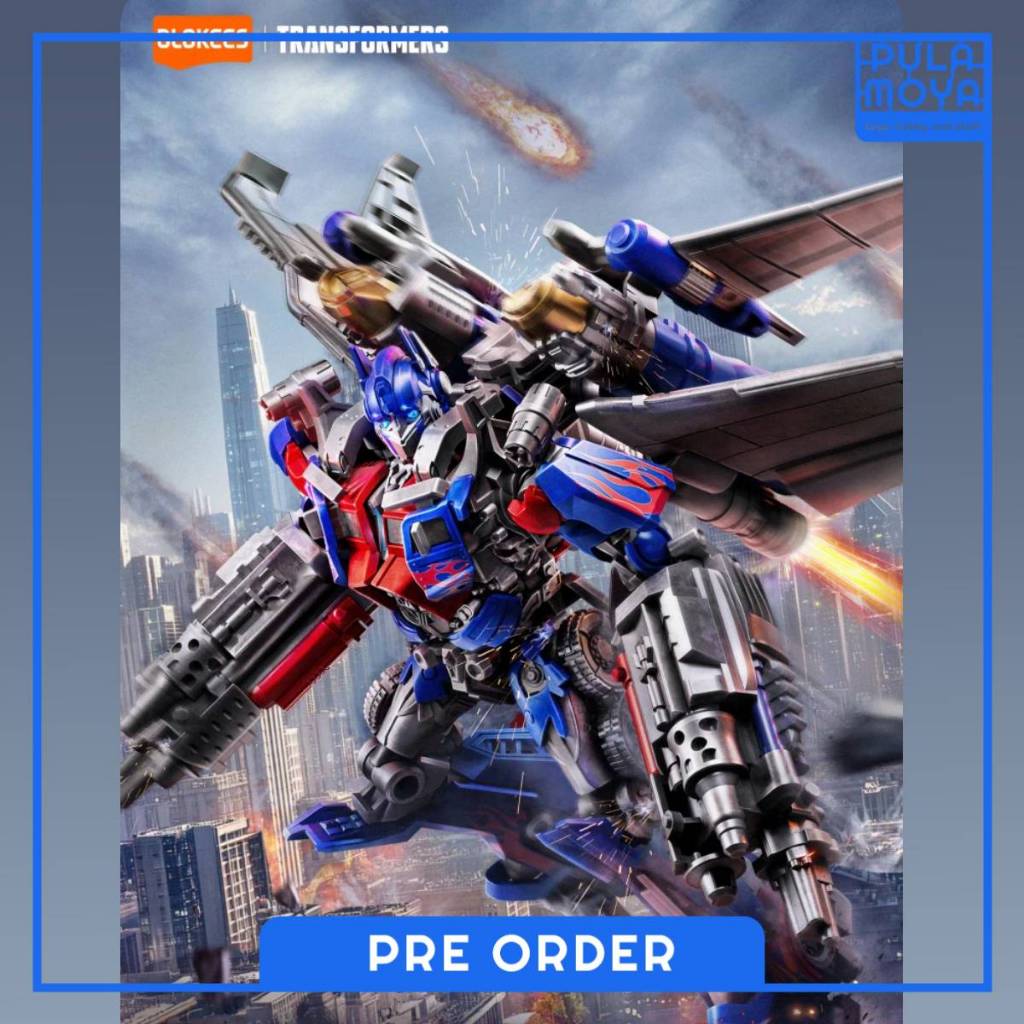 [PRE ORDER] Blokees Transformers Champion Class Jet Wing Optimus Prime - TF CC21 - Pulamoya - Model 