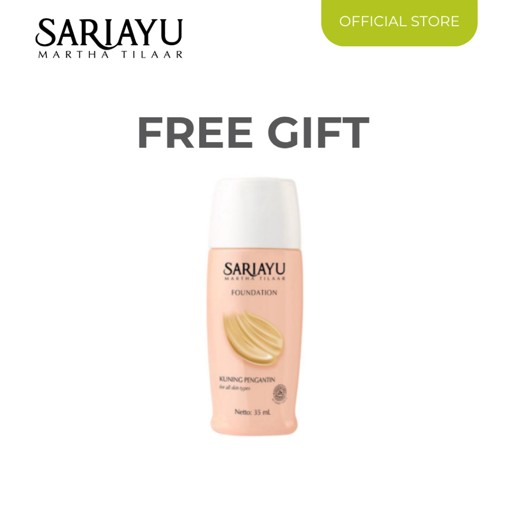 [Near ED] Sariayu Foundation Kuning Pengantin 35 ml (WH007)