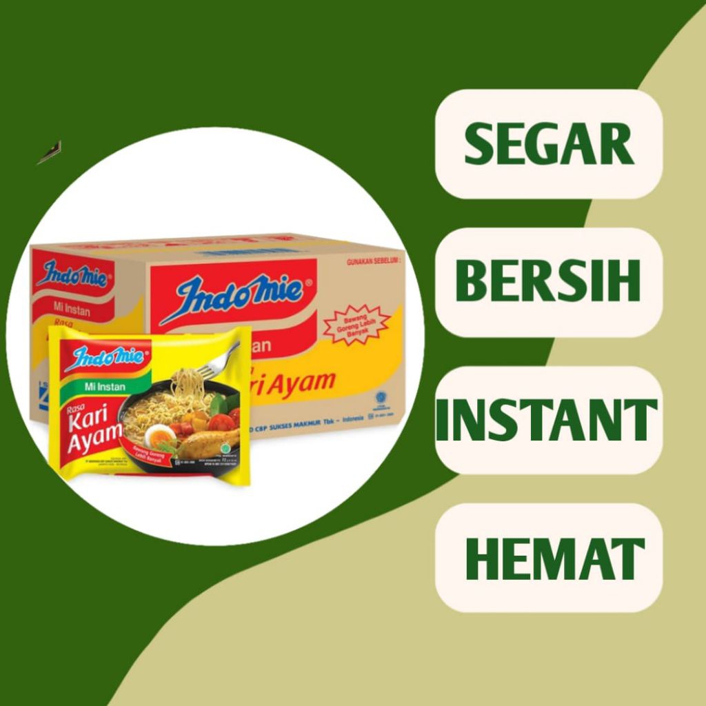 

MIE. KARI AYAM INDOMIE - INSTANT PALEMBANG