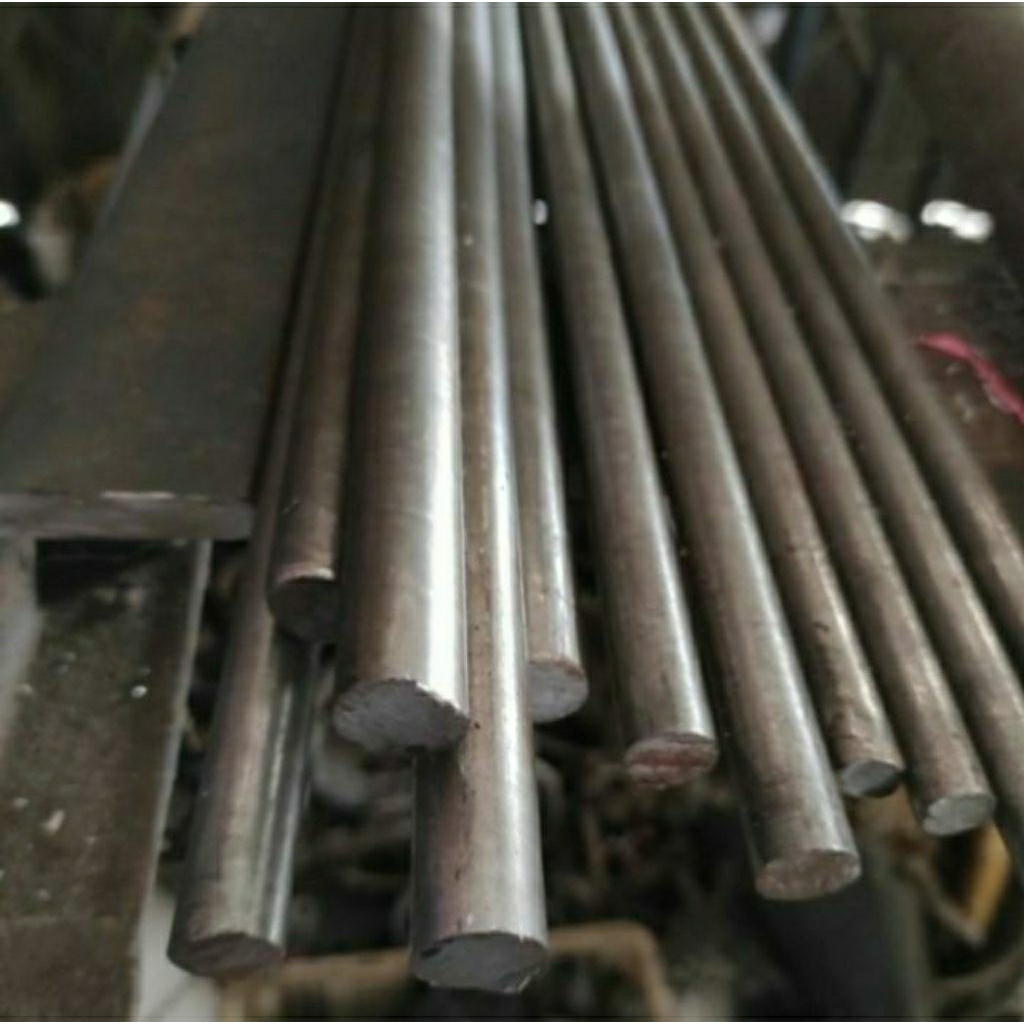 as besi batangan st41 diameter 90mm panjang 80cm/as besi 90 mm x 80 cm