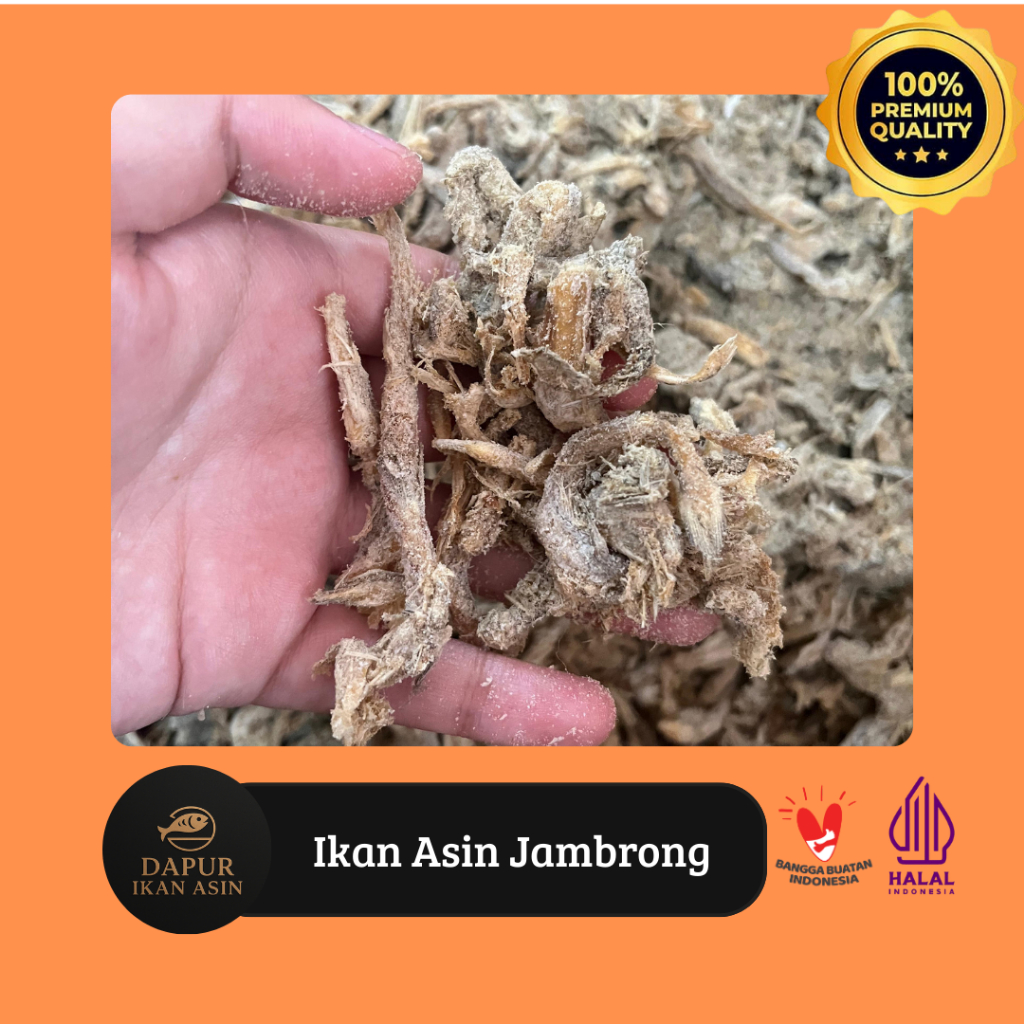 

IKAN ASIN Jambrong Siting Usam Kecil Besar Premium Gurih Asli Laut Segar