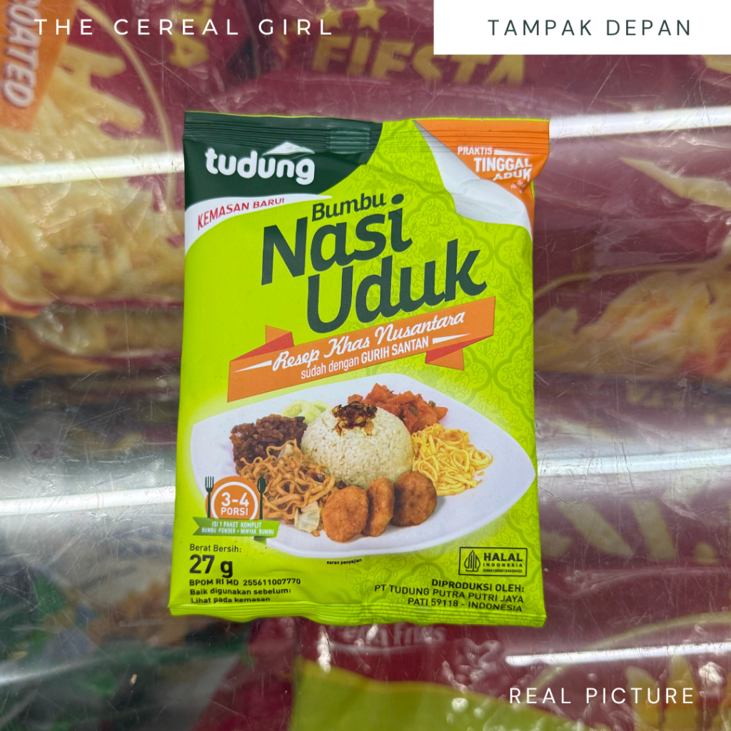 

[KONDISI BARU - 100% ORIGINAL] TUDUNG Bumbu Nasi Uduk 27gr