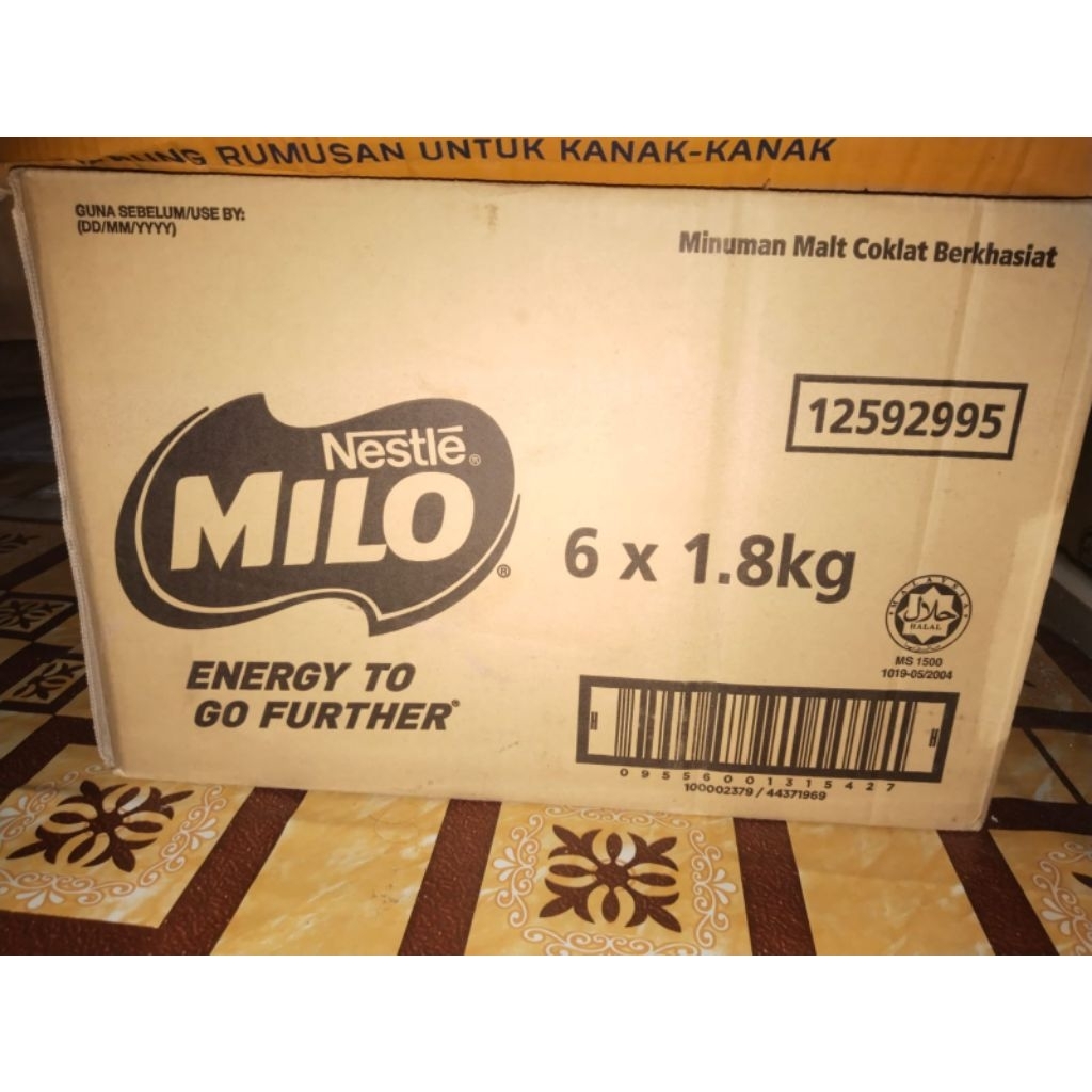 

Milo 1,8kg per dus