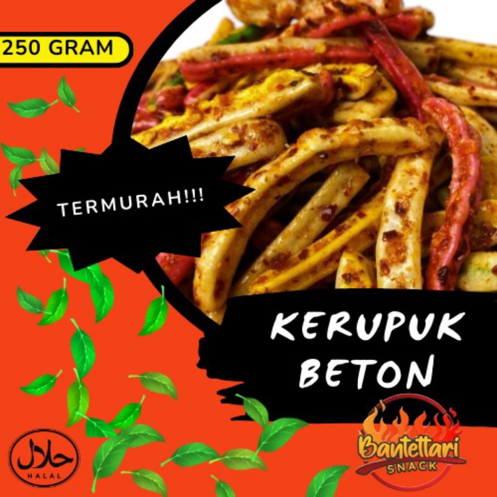 

Seblak Beton Aroma Jeruk - 250 Gram