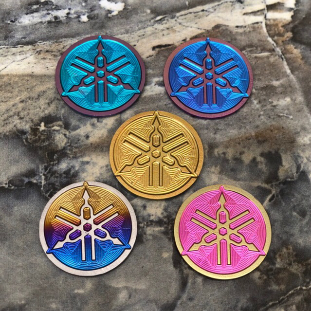 Emblem logo yamaha titanium