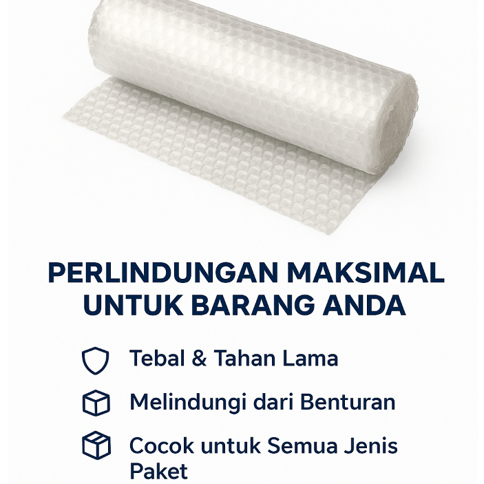 

EXTRA BUBBLE WRAP PACKING ACCESSORA AMAN TEBAL