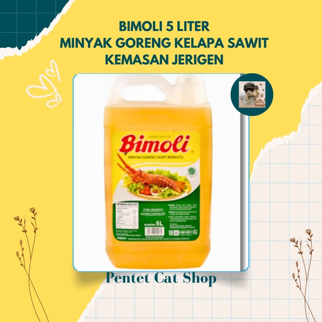 

Bimoli Minyak Goreng 5000Ml Kemasan Jerigen