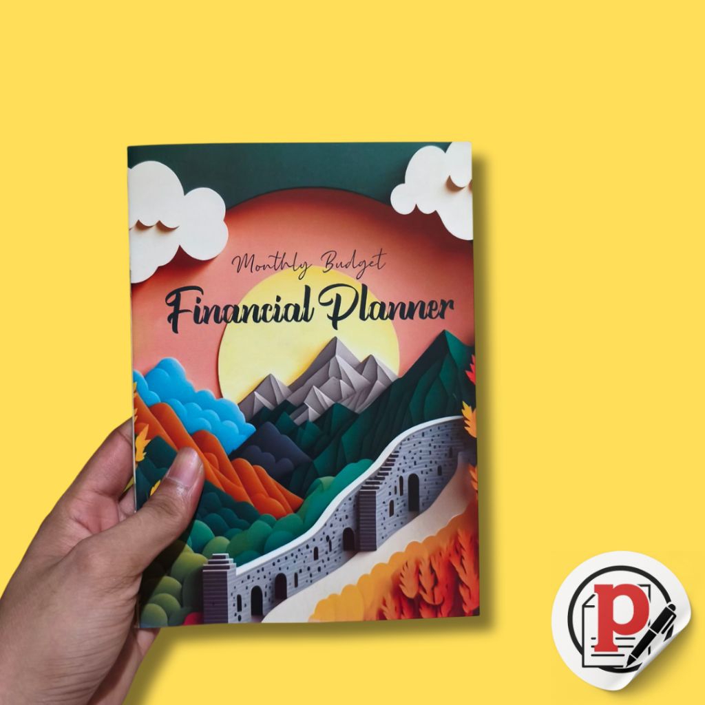 Buku Financial Planner A5 / Kas Harian / Weekly Planner / Saving Tracker / Ibadah Tracker