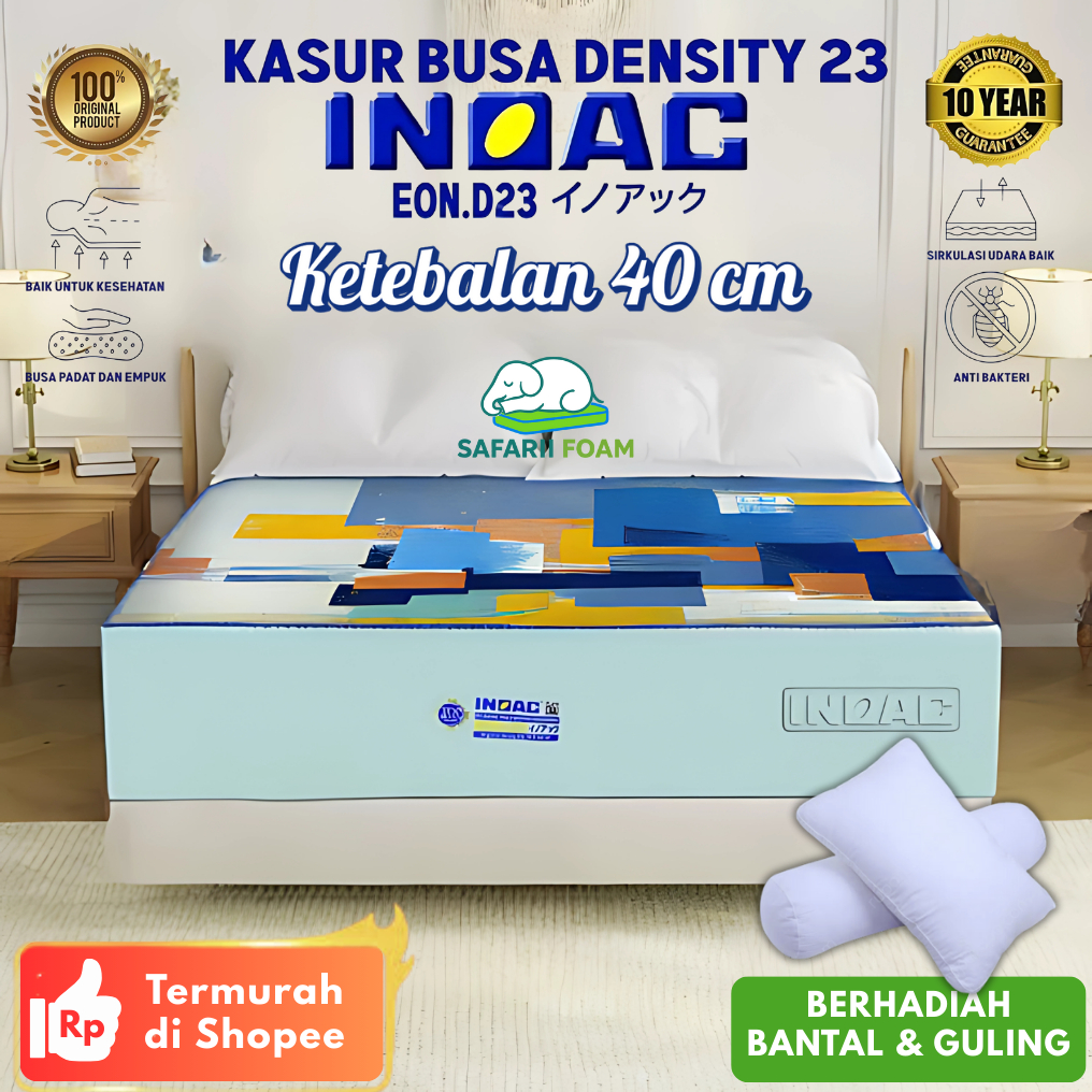 INOAC Kasur Busa Density EON.D23 Ketebalan 40 cm