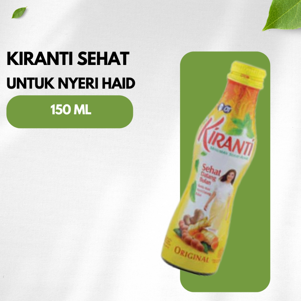 

Kiranti Sehat Datang Bulan Original Mengatasi Nyeri Haid (150 ml)
