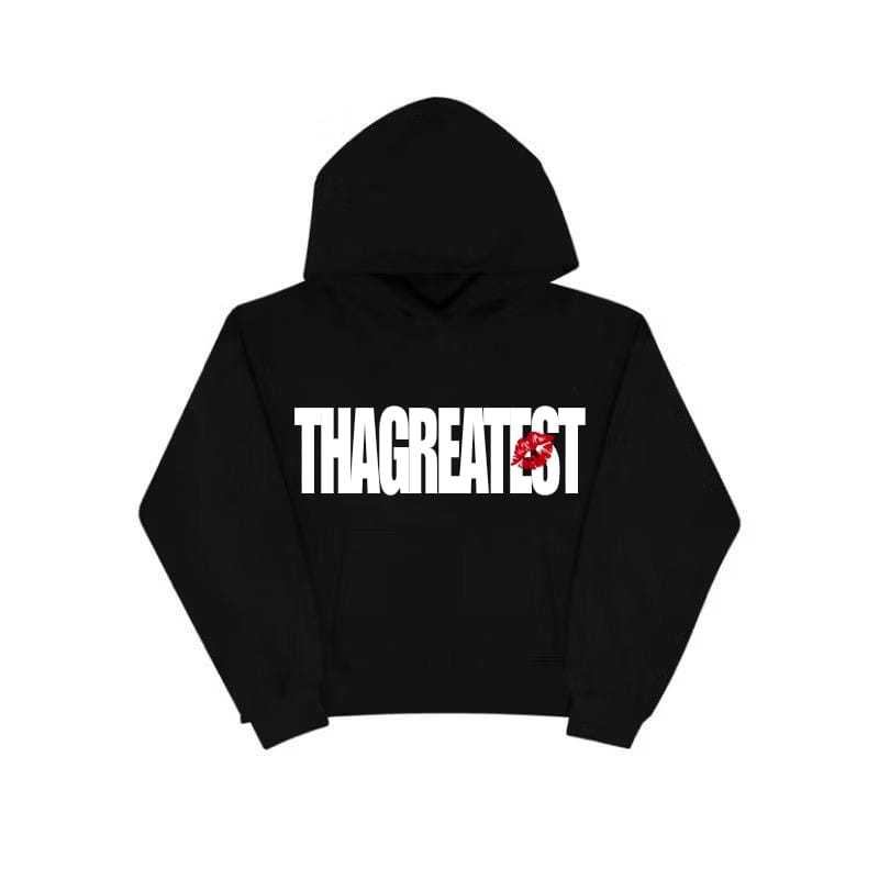 Cashverse Hoodie Boxy 300GSM Fleece Black