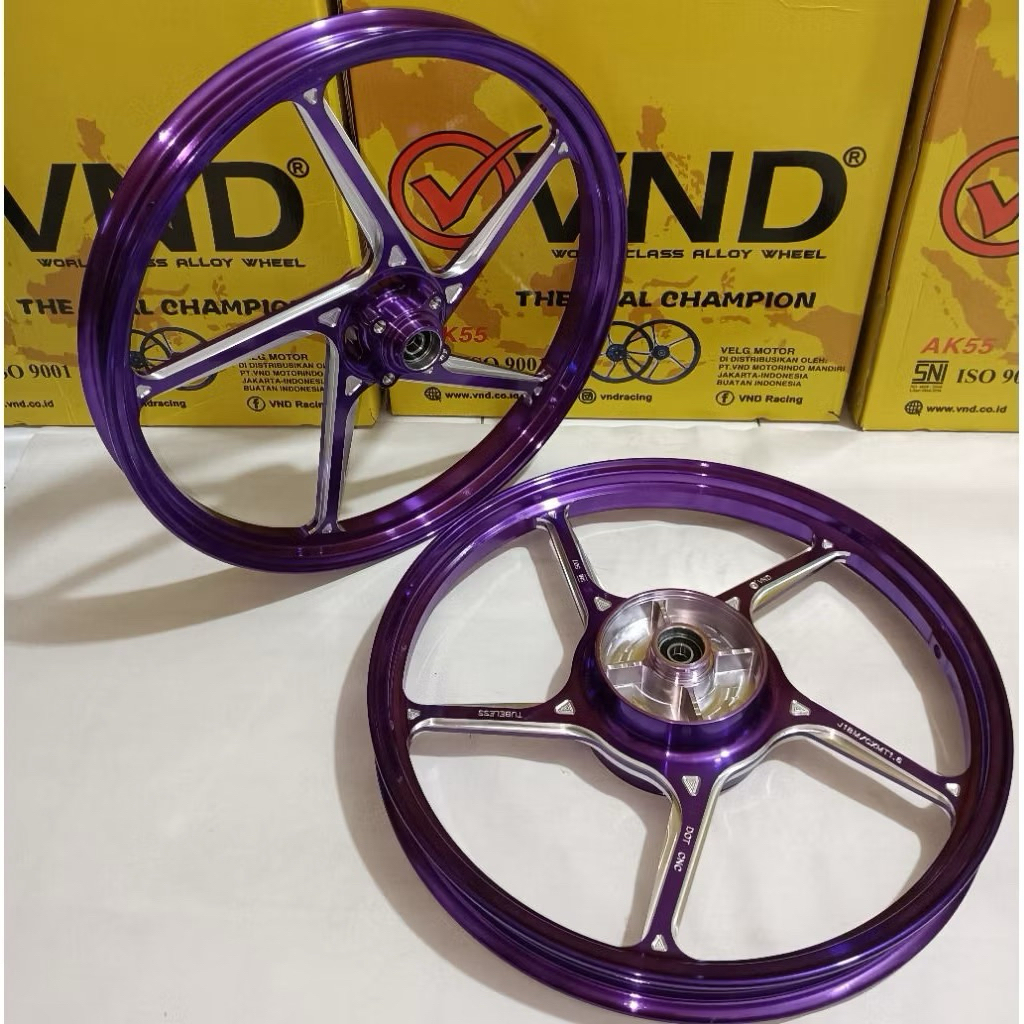 Velg VND Ak 55 Rx King 18 Lebar 160x160 Velg Vnd Ak55 Rxk Ring 18 Original