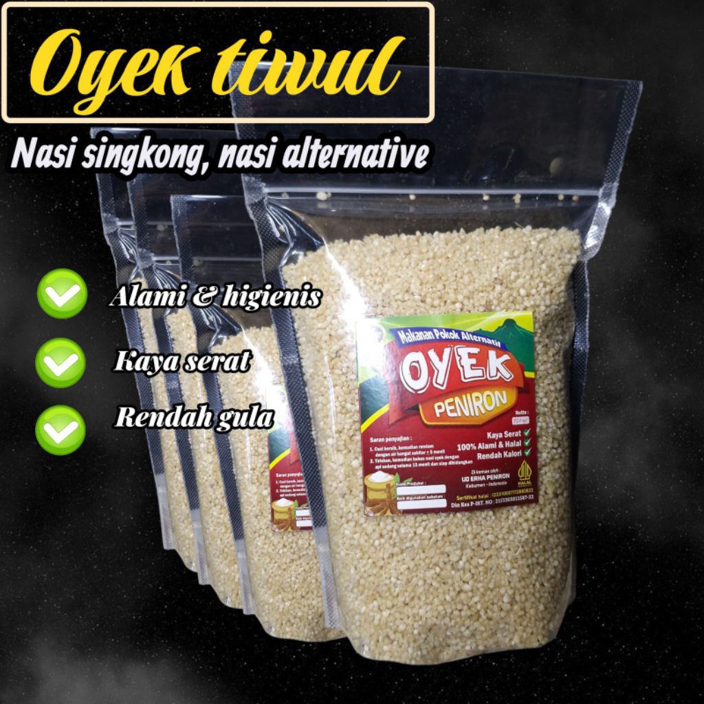 

Oyek Tiwul Nasi singkong Nasi rendah gula kaya serat