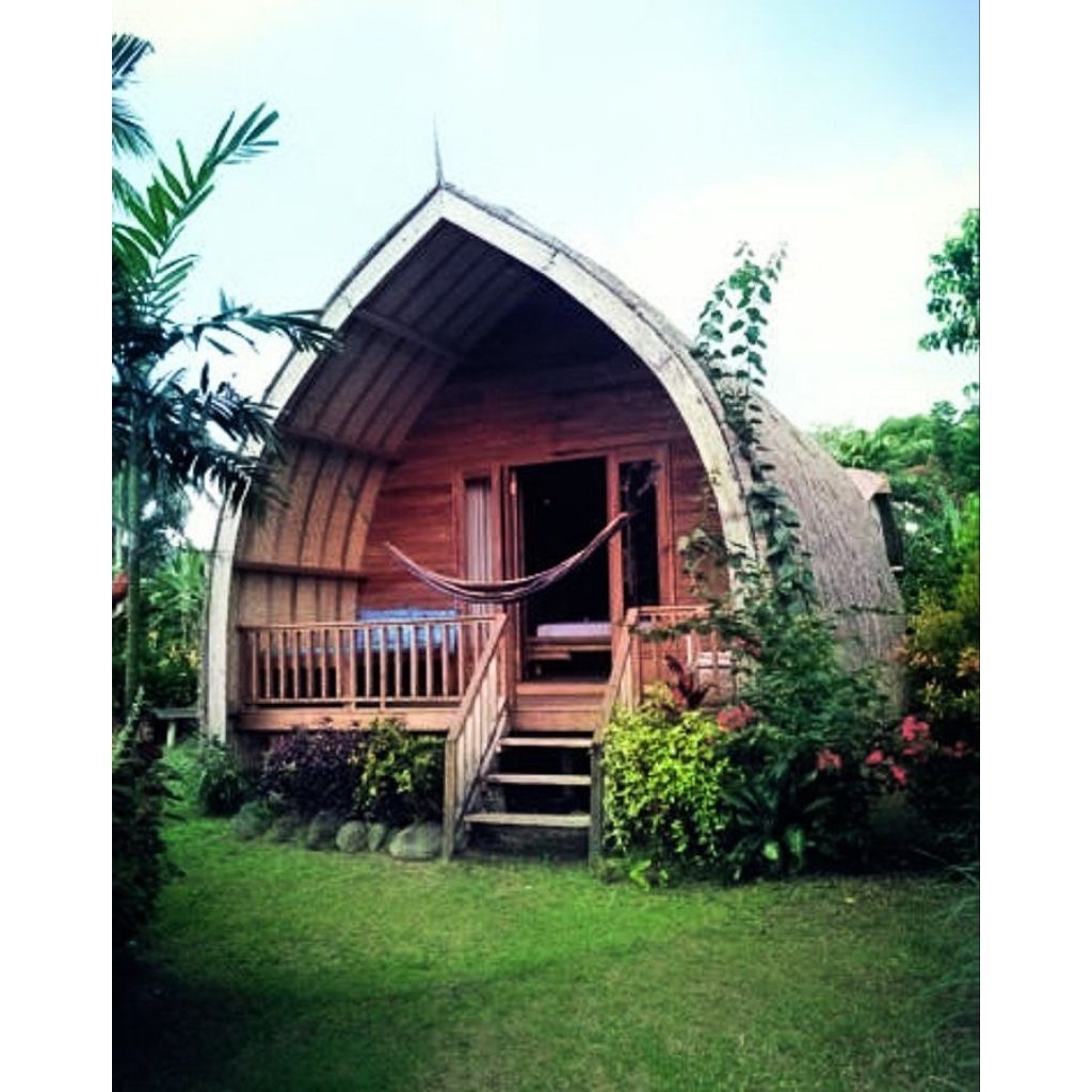 Rumah kayu lumbung kayu jati#Villa lumbung kayu jati murah