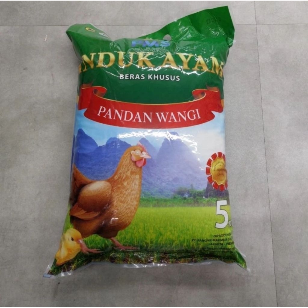 

INDUK AYAM BERAS PANDAN WANGI PREMIUM KEMASAN 5 KG