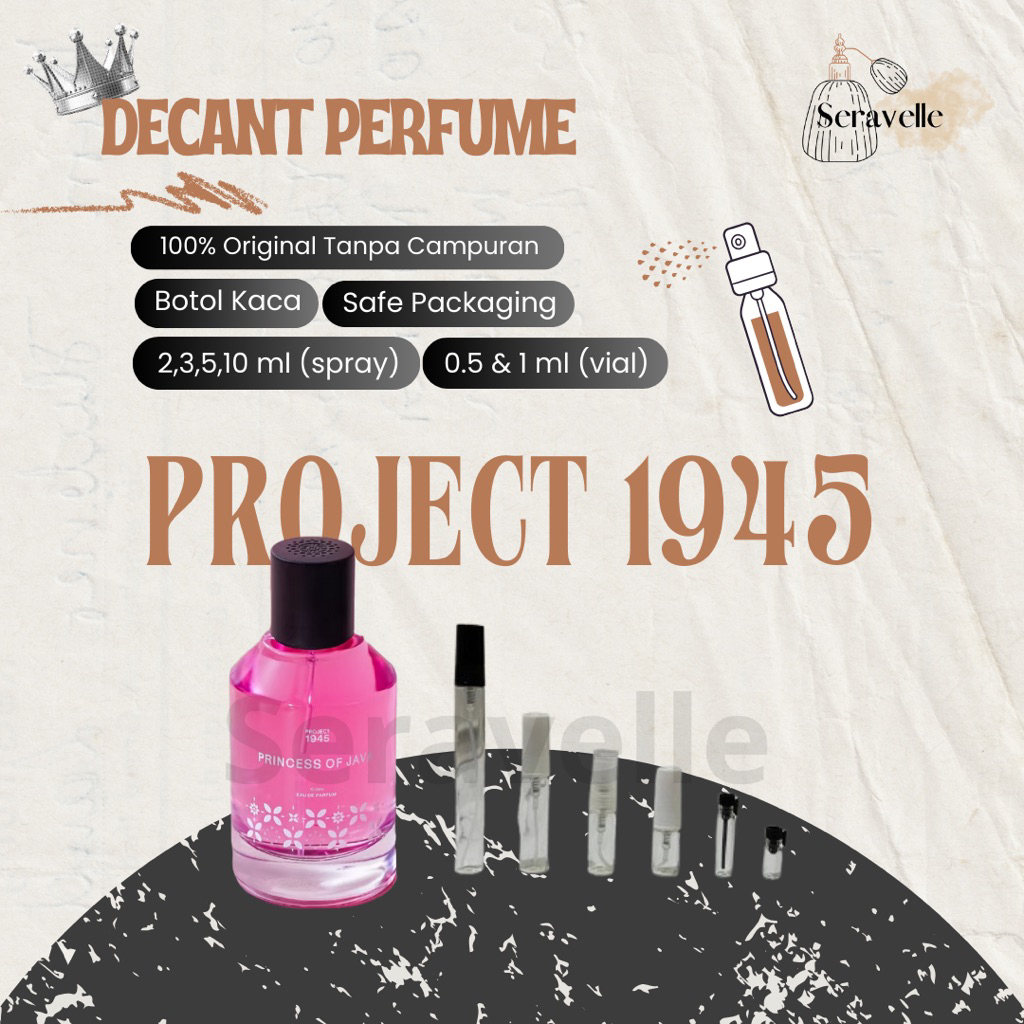 DECANT/ SHARE PARFUM | Project 1945 Princess of Java