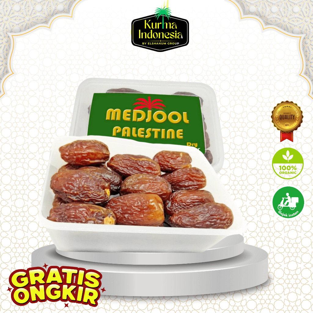 

KURMA MEDJOOL PALESTINE 1200gram DRY / KURMA MEDJOOL / MEDJOOL / KURMA MEDJOL / MEDJOOL KERING