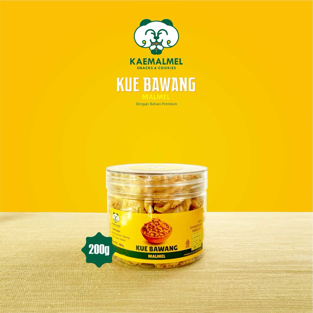 

Kaemalmel Kue Bawang Premium 200gram | Oleh-oleh Jogja