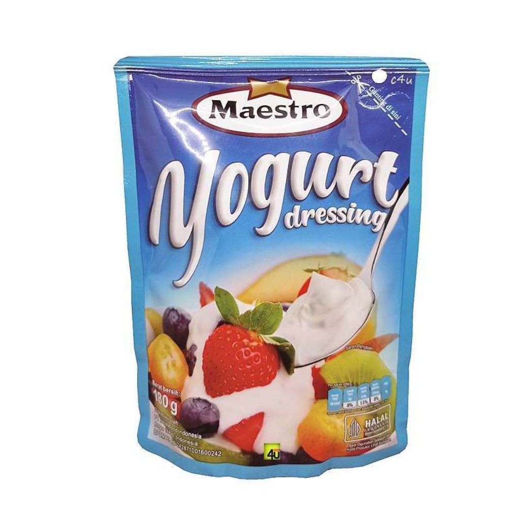 

Maestro Yogurt Dressing Standing Pouch (180Gr)