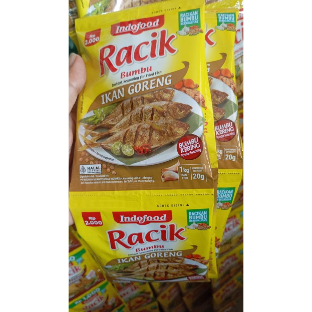 

Racik bumbu ikan goreng 1 renceng