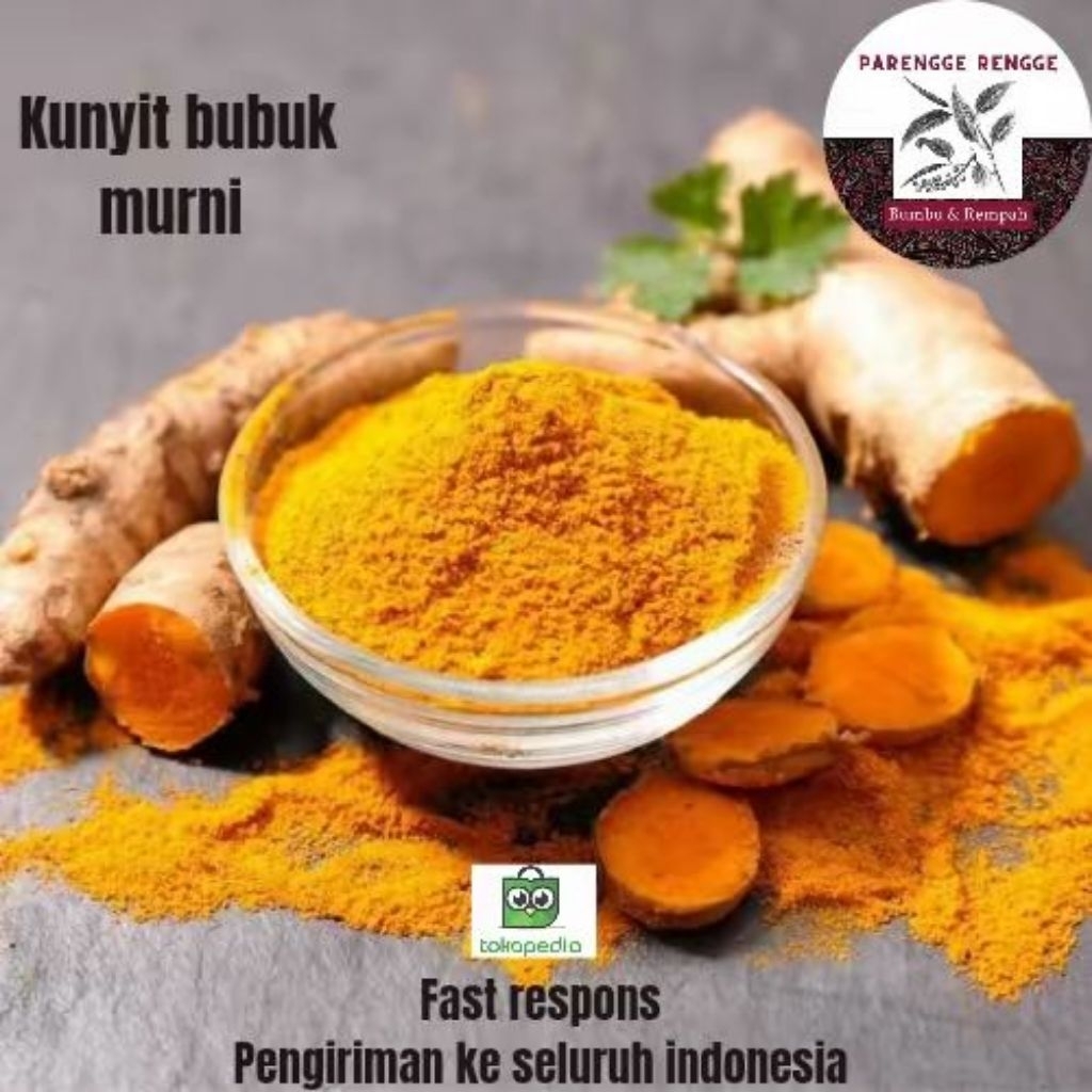 

Kunyit bubuk murni / pure tumeric powder