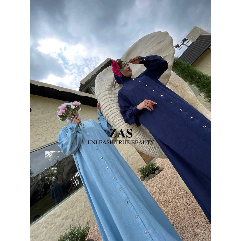 Series Denim Luxe - Azura Abaya