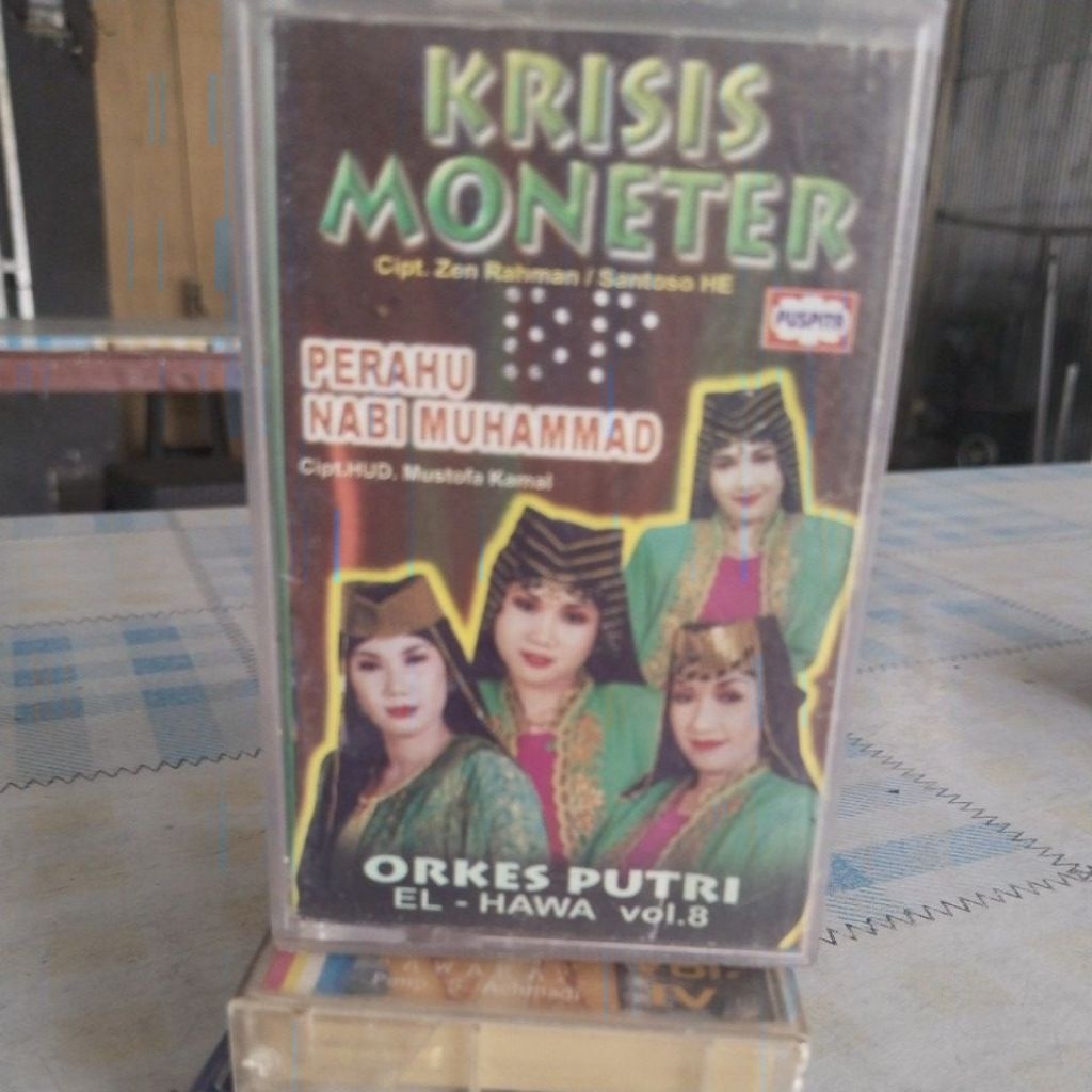 Kaset pita Orkes Puteri EL HAWA - Krisis Moneter
