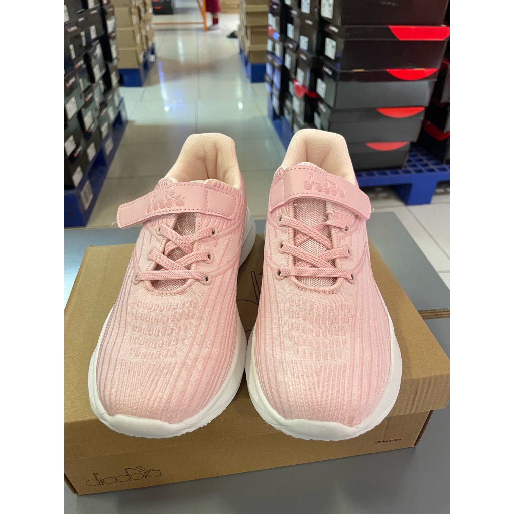 Sepatu Diadora Anak Khansa JR Pink-Sepatu diadora original