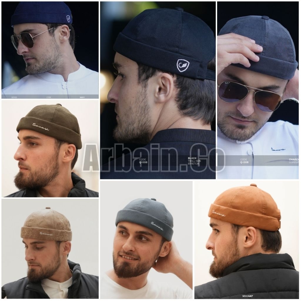 Peci Miki Hat Premium SAMASE Original - Peci Cap Kekinian, Shalat Aman Gaya Dapet