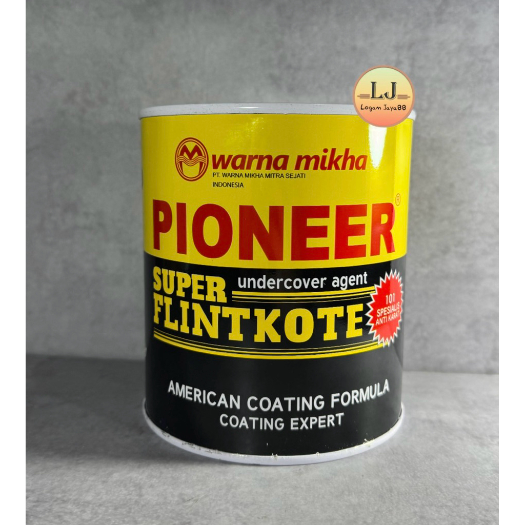 Cat Anti Karat Mobil, Atap, talang Flintkote Pioneer Anti Karat / Cat Anti Bocor dan Retak