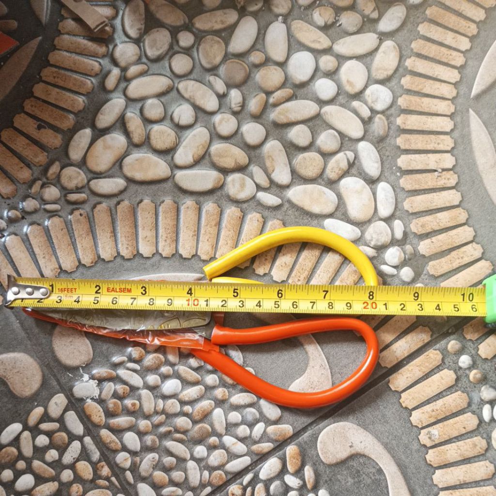 

gunting kodok 8 inch / gunting kulit / gunting serbaguna