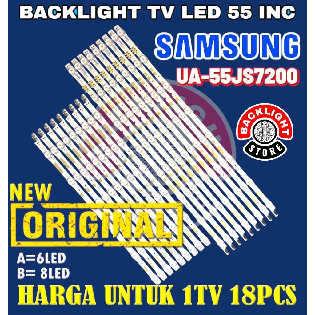 Backlight Tv Led SAMSUNG 55 inc UA55JS7200 UA-55JS7200