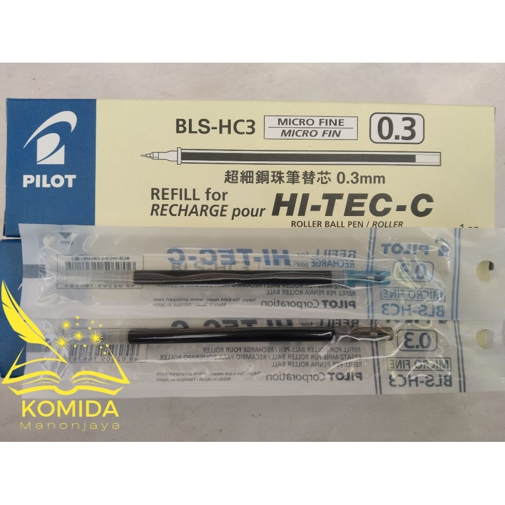 

Isi Ulang Refil Pilot HI-TEC-C 0.3/Refil Pilot 0.3