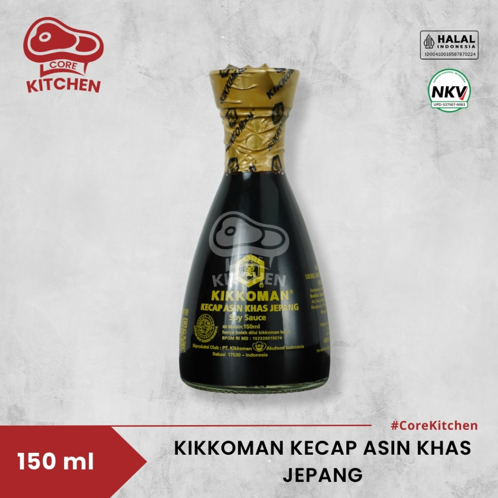 

Kikkoman Kecap Asin Khas Jepang Japanese Soy Sauce 150 ml