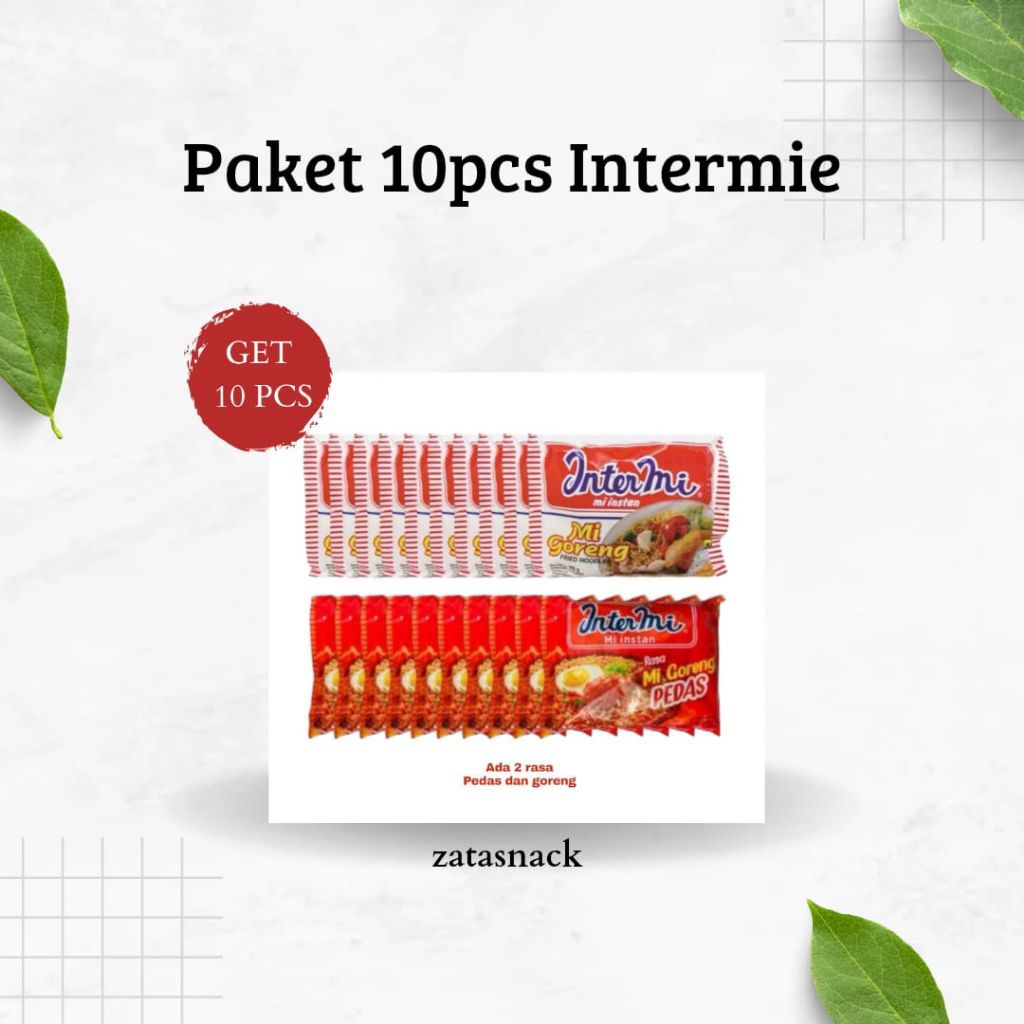 

(Paket 10pcs) Intermie
