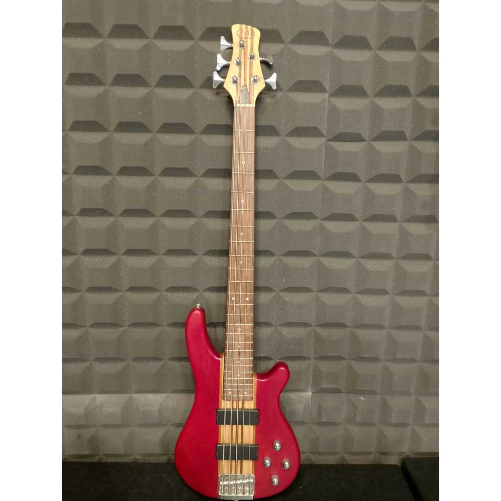 READY 1 PCS GITAR BASS ELEKTRIK 5 STRING EBG J&D S5B STBR / GITAR BASS BERKUALITAS TINGGI / Squier F